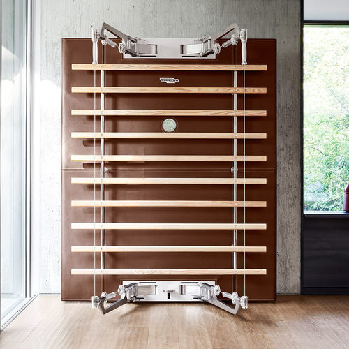 Appareil de musculation tirage haut - KINESIS PERSONAL HERITAGE LEATHER BROWN - TECHNOGYM - d'intérieur / professionnel / résidentiel