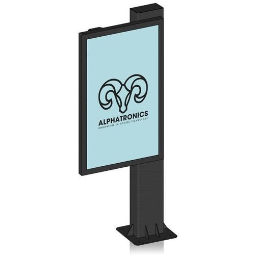 Panneau d'affichage sur pied - DIGITAL SIGNAGE - Alphatronics - d'extérieur / lumineux / numérique