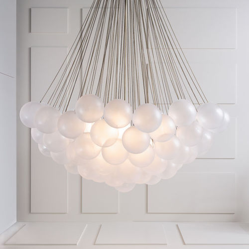 Lustre contemporain - CLOUD - Triode Design - en verre / en métal / professionnel