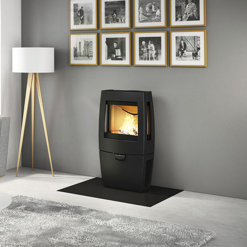 Poêle à bois - EMERAUDE 4 - SEGUIN - 7 kW / contemporain / en métal