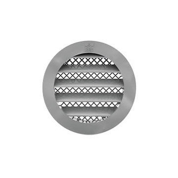 Grille de ventilation en aluminium - BRIZA 22 RECESS - JAGA - ronde / d'extérieur / professionnelle