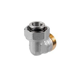 Raccord pour radiateur - CURVE M24 - JAGA - en métal / fileté