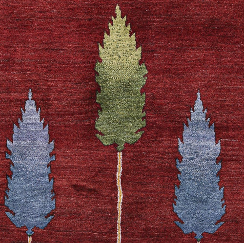 Tapis contemporain - ZOLLANVARI AG - à motif nature / en laine / rectangulaire