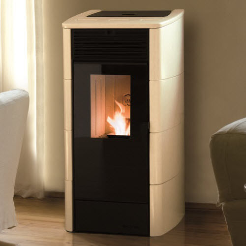 Poêle à granulés - ARTE - Jolly-mec - 10 kW - 20 kW / contemporain / en acier