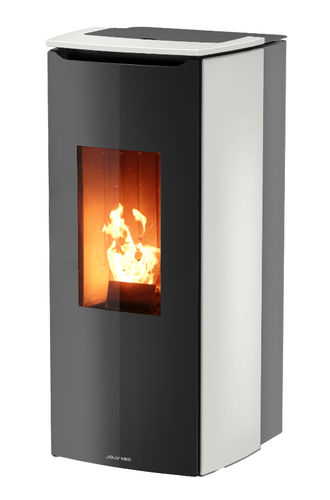 Poêle à granulés - ODETTE - Jolly-mec - 5 kW - 10 kW / au sol / contemporain