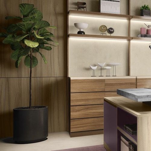 Panneau décoratif d'ameublement - INNOVUS MF - SONAE ARAUCO - pour agencement intérieur / pour mur / pour porte
