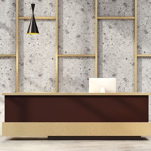 Stratifié décoratif aspect métal - INNOVUS HPL - SONAE ARAUCO - mat / haute pression / ignifuge