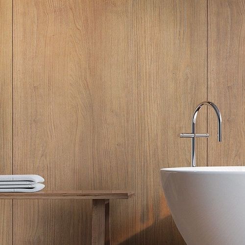 Panneau décoratif d'ameublement - INNOVUS ESSENCE MF HYDRO X - SONAE ARAUCO - de construction / mural / pour salle de bain