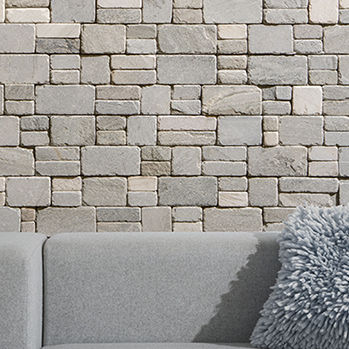 Plaquette de parement en pierre naturelle - NORDIC VINTAGE - CUPA STONE - intérieure / extérieure / décorative