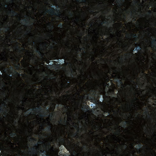 Plaque de pierre en granit - EMERALD PEARL GRANITE - CUPA STONE - polie / noire