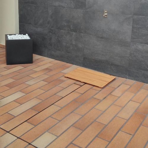 Carrelage grès - NATURAL - TERRAKLINKER - GRES DE BREDA - d'intérieur / d'extérieur / de jardin