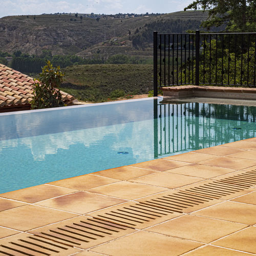 Carrelage d'extérieur - ANTICA - TERRAKLINKER - GRES DE BREDA - de jardin / pour plage de piscine / de terrasse