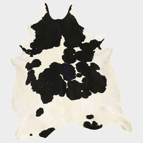 Tapis contemporain - COW 01 - TISCA ITALIA - à motif peau de bête / en cuir / en peau de vache
