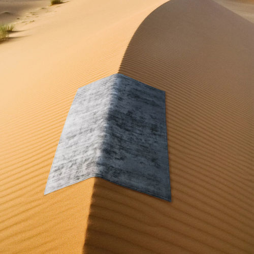 Tapis contemporain - DUNE - TISCA ITALIA - uni / en viscose / rectangulaire