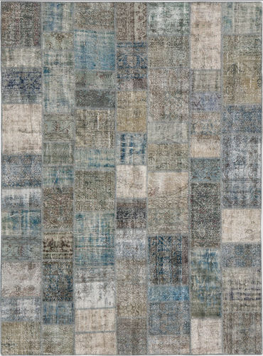 Tapis contemporain - MADDA PATCH 1981 - TISCA ITALIA - patchwork / en laine / rectangulaire