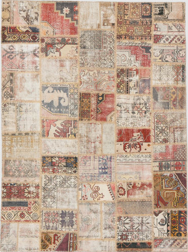 Tapis contemporain - MADDA PATCH 4625 - TISCA ITALIA - patchwork / en laine / rectangulaire