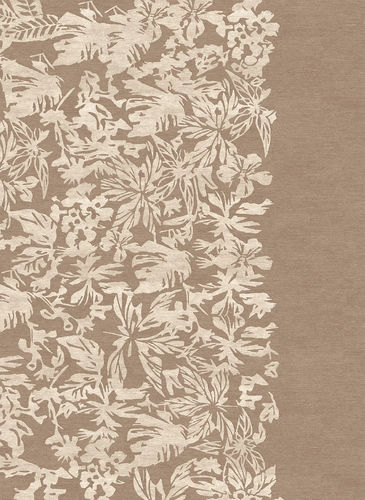 Tapis contemporain - H-DATES - TISCA ITALIA - à fleurs / en laine / en viscose