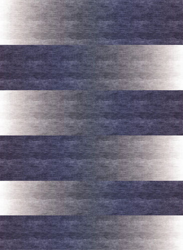 Tapis contemporain - H-INDIGO - TISCA ITALIA - à rayures / en laine / en viscose