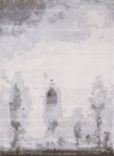 Tapis contemporain - H-FLEETING IMAGE - TISCA ITALIA - à motif / en laine / en viscose