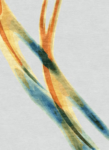 Tapis contemporain - H-RAINBOW - TISCA ITALIA - à motif / en laine / en viscose