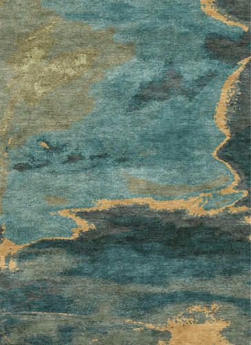 Tapis contemporain - H-SUNSET - TISCA ITALIA - à motif / en laine / en viscose