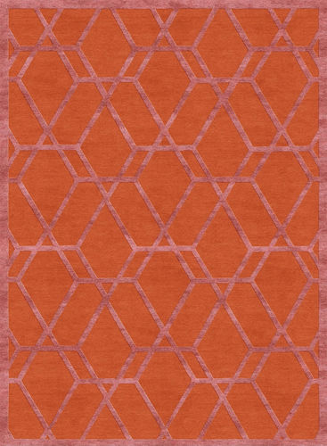 Tapis contemporain - S-DUKE - TISCA ITALIA - géométrique / en laine / en viscose