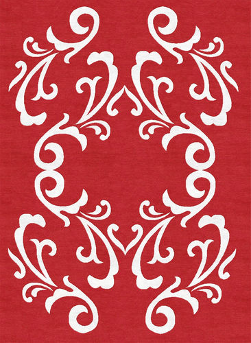 Tapis contemporain - S-BAROC - TISCA ITALIA - à motif / en laine / en viscose