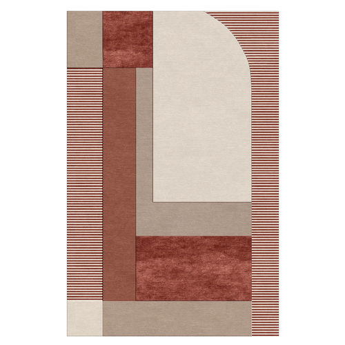 Tapis contemporain - CHUNKY 8 - TISCA ITALIA - à motif / en coton / en laine de Nouvelle Zélande