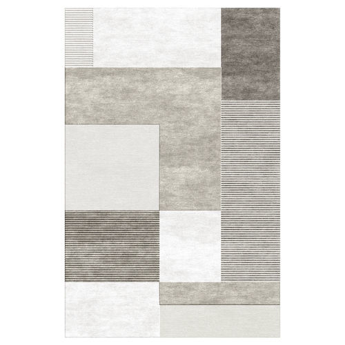 Tapis contemporain - CHUNKY 3 - TISCA ITALIA - géométrique / en coton / en laine de Nouvelle Zélande