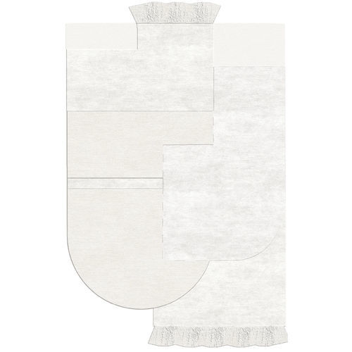 Tapis contemporain - CHUNKY 2 - TISCA ITALIA - à motif / en coton / en laine de Nouvelle Zélande