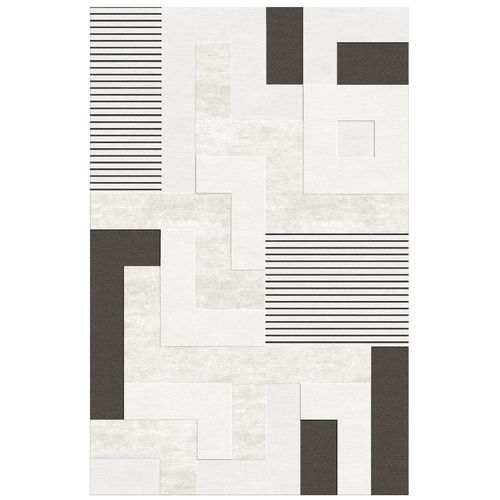 Tapis contemporain - CHUNKY 17 - TISCA ITALIA - à rayures / en coton / en laine de Nouvelle Zélande