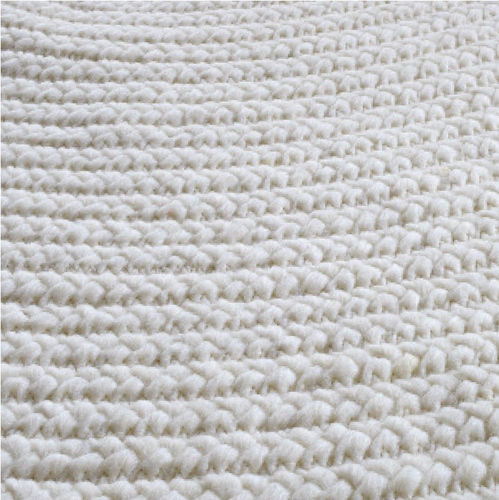 Tapis contemporain - Rondo - TISCA ITALIA - uni / en laine / en laine de Nouvelle Zélande