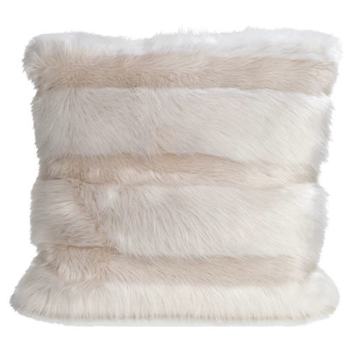 Oreiller en fausse fourrure - ANGORA CAT 930 - TISCA ITALIA - carré