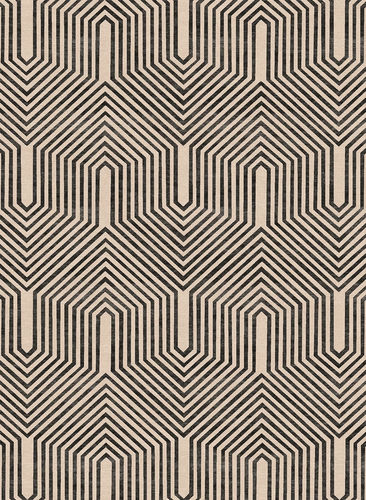Tapis contemporain - H-SNAKES - TISCA ITALIA - à rayures / en laine / en viscose