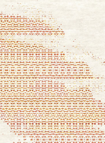 Tapis contemporain - H-WALL - TISCA ITALIA - à motif / en laine / en viscose