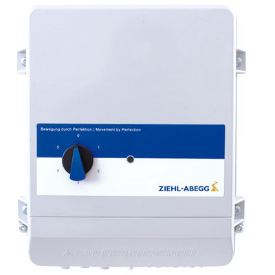 Régulateur de vitesse de protection - TRANSFORMER-BASED - ZIEHL-ABEGG AG - de réglage / pour ventilation / magnétique
