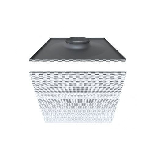 Diffuseur d'air de plafond - DG300 - GRADA International - suspendu / carré / rectangulaire