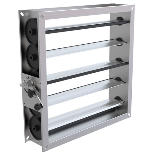 Clapet de ventilation en acier galvanisé - KA100 - GRADA International - en aluminium extrudé / pour bâtiment