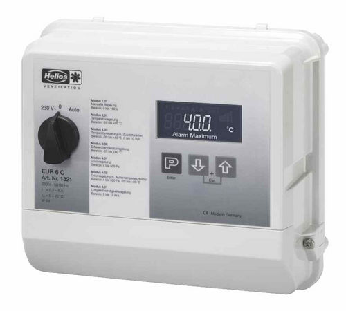 Régulateur de température - EUR 6 C - HELIOS VENTILATEURS