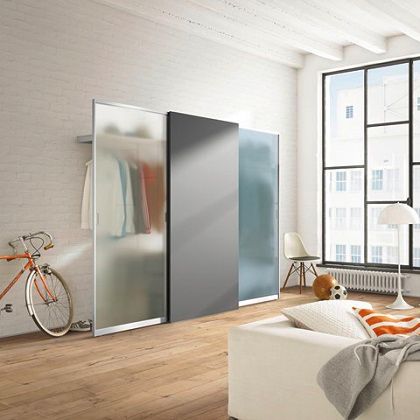 Armoire contemporaine - MOBILE - Ewins - en bois / à portes coulissantes