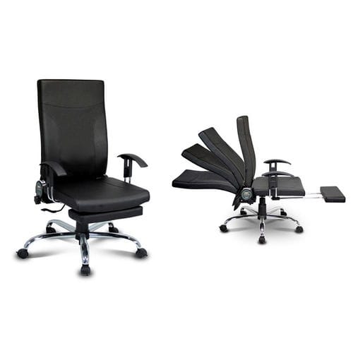 Fauteuil de bureau contemporain - CH-120 - Ewins - en cuir / avec repose-pieds / inclinable