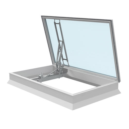Trappe de désenfumage aluminium - MCR ULTRATHERM - Mercor - en PVC / pour toiture