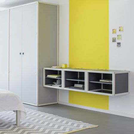 Étagère murale - PROFILSYSTEM - Flötotto Einrichtungssysteme GmbH - modulable / contemporaine / en bois