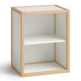 Étagère modulable - PROFILSYSTEM - Flötotto Einrichtungssysteme GmbH - contemporaine / en hêtre / pour crèche