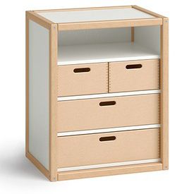 Commode contemporaine - PROFILSYSTEM - Flötotto Einrichtungssysteme GmbH - en hêtre / rectangulaire / avec tiroir