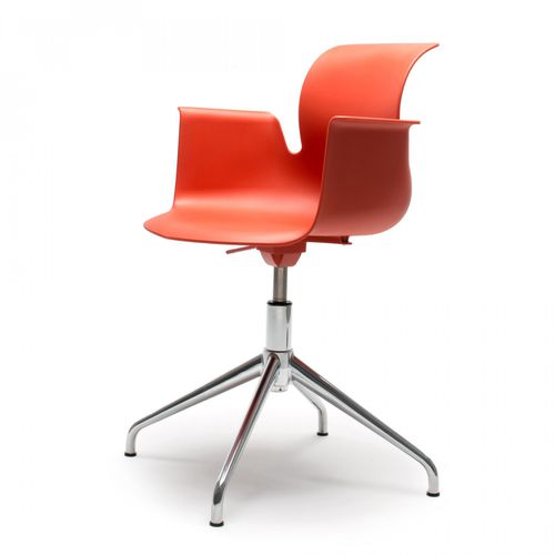 Chaise contemporaine - PRO - Flötotto Einrichtungssysteme GmbH - d'intérieur / en aluminium poli / en polypropylène