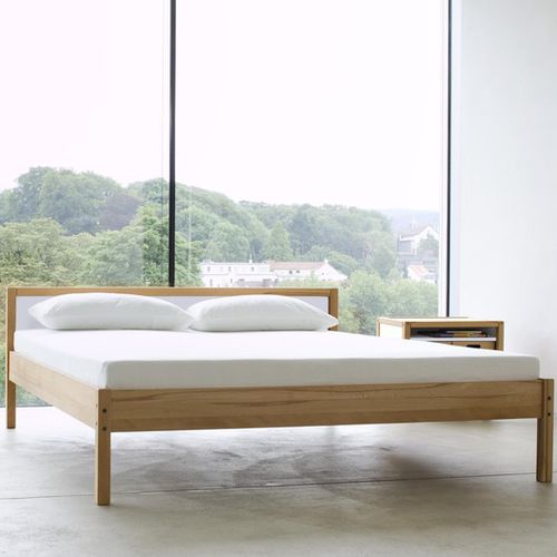 Lit double - PROFILSYSTEM - Flötotto Einrichtungssysteme GmbH - contemporain / avec tête de lit / en hêtre
