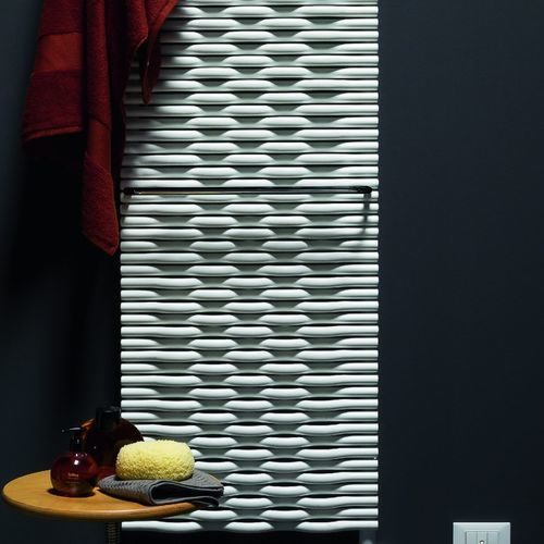 Porte-serviettes 1 barre - TRAME - TUBES - intégré / en chrome / poli