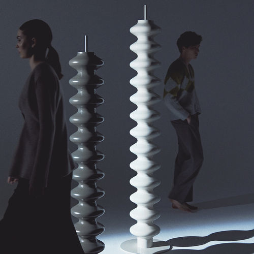 Radiateur électrique - MILANO/TOTALCOLOUR - TUBES - à eau chaude / 1000 w / 900 w