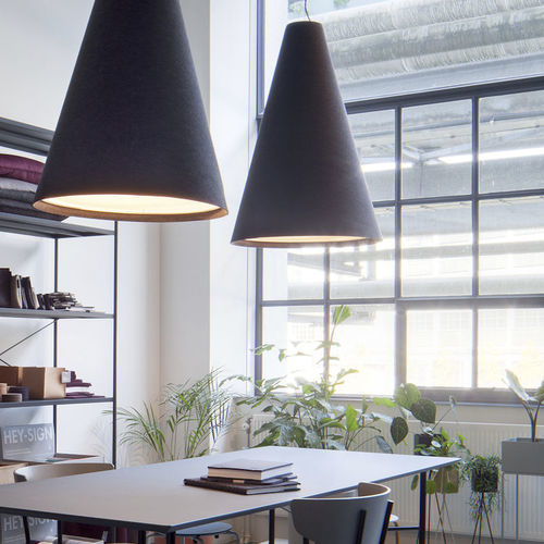 Lampe suspension - HEY-LIGHT - Hey Sign - en feutre / contemporaine / résidentielle
